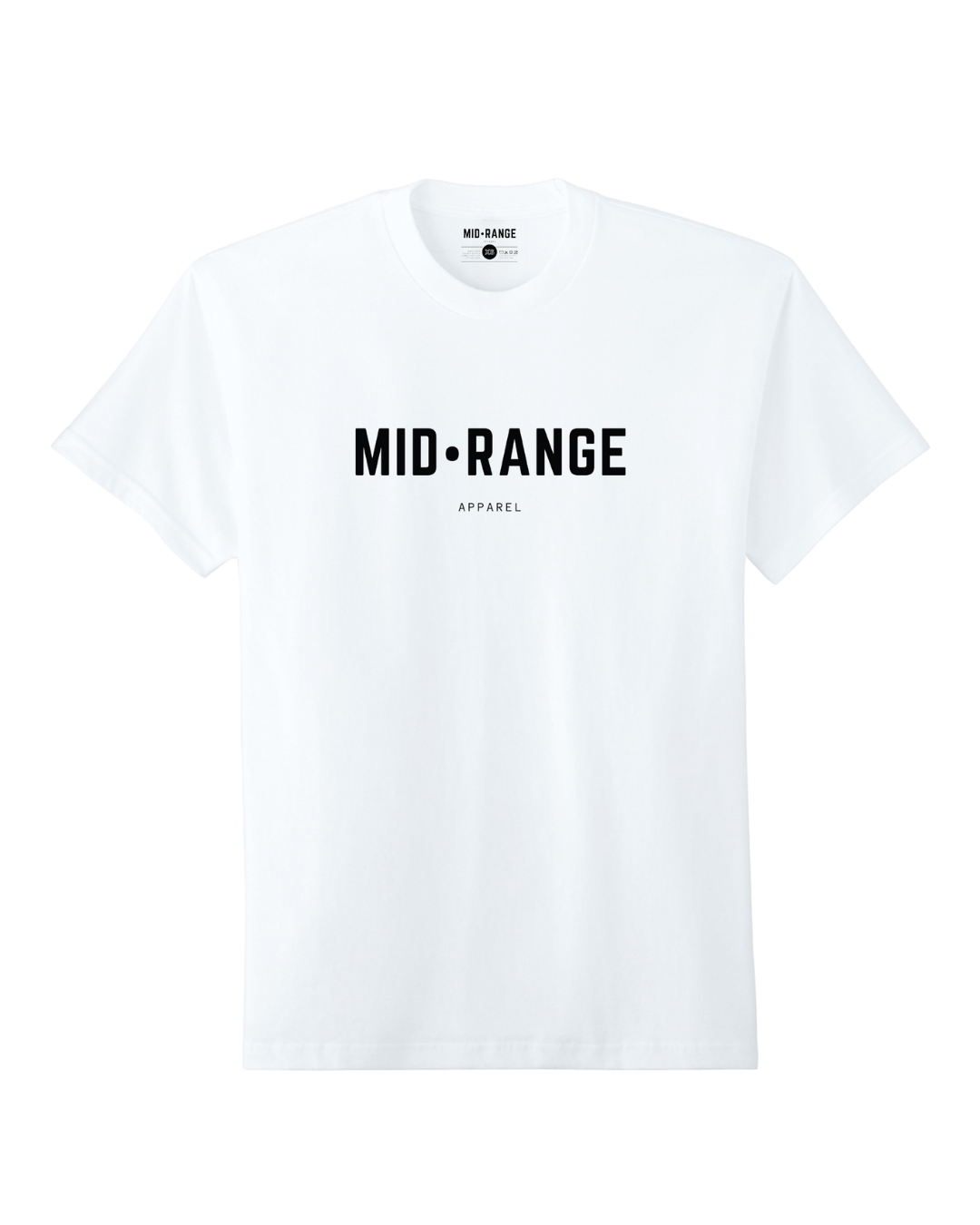 MID•RANGE Classic Logo Tee (White)